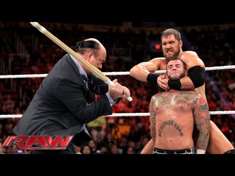 CM Punk vs. Curtis Axel - WWE App Vote Match: Raw, August 26, 2013