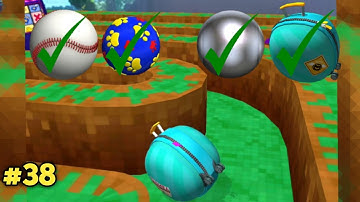 🏈Going Balls ; Super Speed Run Hard Walkthrough | Level 38 || los game || Arbaz Guru Gaming |