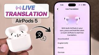 AirPods 5 - How to Use Live Translation! [Set Up] screenshot 1