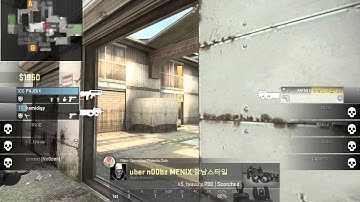 MENIX CSGO 1v5 (ACE) on MM.