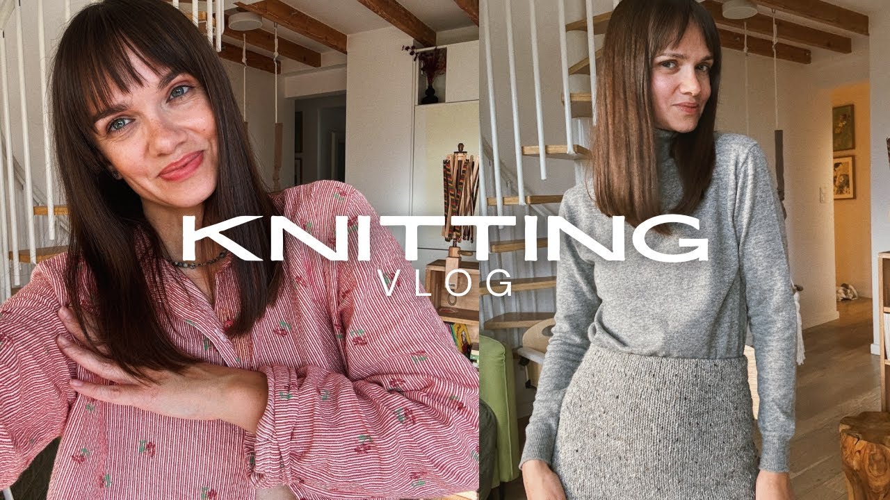 I'm making a wool mini skirt with rustic yarn. Skirt No. 1 from My Favorite Things - Knitwear