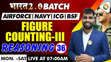 Figure Counting -3 | Reasoning for Airforce Y Group, Navy, ICG |Airforce Reasoning Y group
