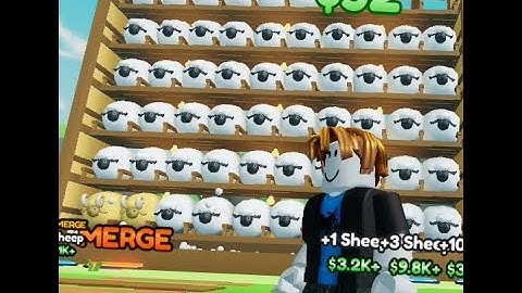 BUILDING LEVEL 99999 SHEEP FACTORY - SHEEP TYCOON - ROBLOX