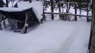 Gazebo collapses (2022-02-07)