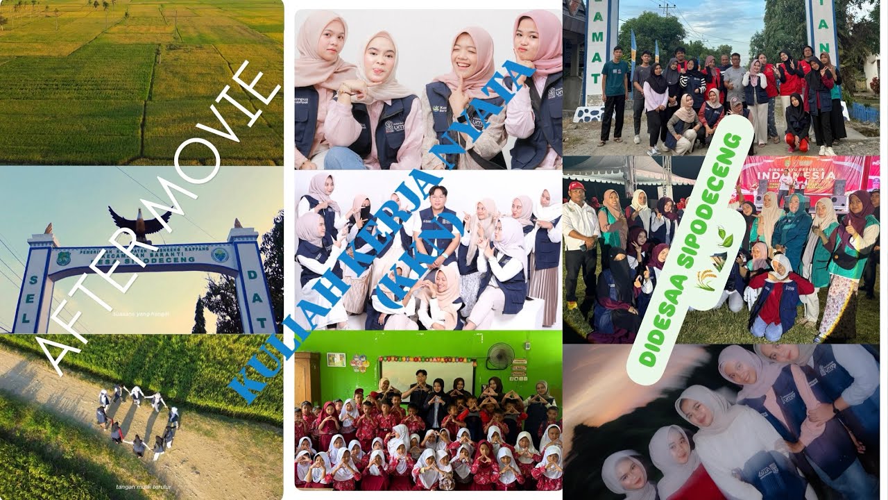 AFTER MOVIE KKN SIPODECENG 🌾⛰️💚SEMENTARA DIDESA SELAMANYA DIHATII HIHII SEE UU🥺❤️🫰🏻