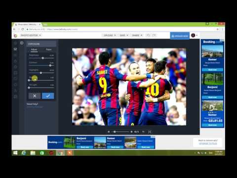 უმარტივესი სურათის ეფექტი + წარწერა (პროგრამის გადმოწერის გარეშე)