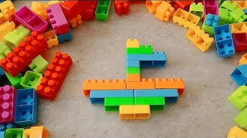 Satisfying DIY play/ASMR Building Blocks/ relaxation #asmr#asmrsounds#buildingblocks