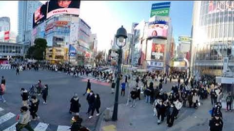 Famous Shibuya Crossing Insta360 One X