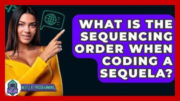 What Is The Sequencing Order When Coding A Sequela? - Next LVL Programming
