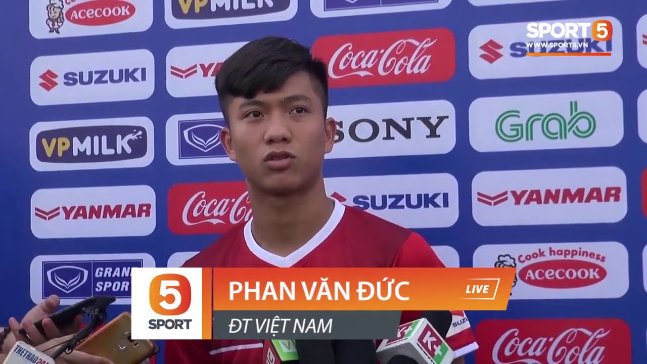 Tùng Lê Sport5 Phan Văn Đức khiêm tốn chia sẻ về cơ hội vào đội hình chính thức AFF Cup 2018