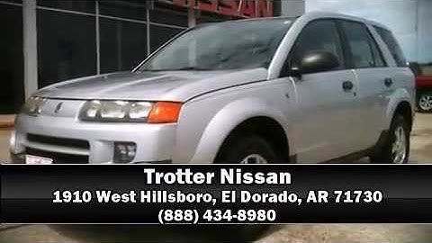 Pre-Owned 2002 Saturn VUE SUV For Sale in El Dorado, AR at Trotter Nissan P1174A
