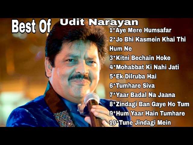 Udit Narayan Hits || Udit Narayan & Alka Yagnik || Udit Narayan Best Bollywood Songs 2023💝 class=