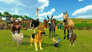 Animal Pet Racing 3D Game ||Animal Simulator Racing stuand Game screenshot 2
