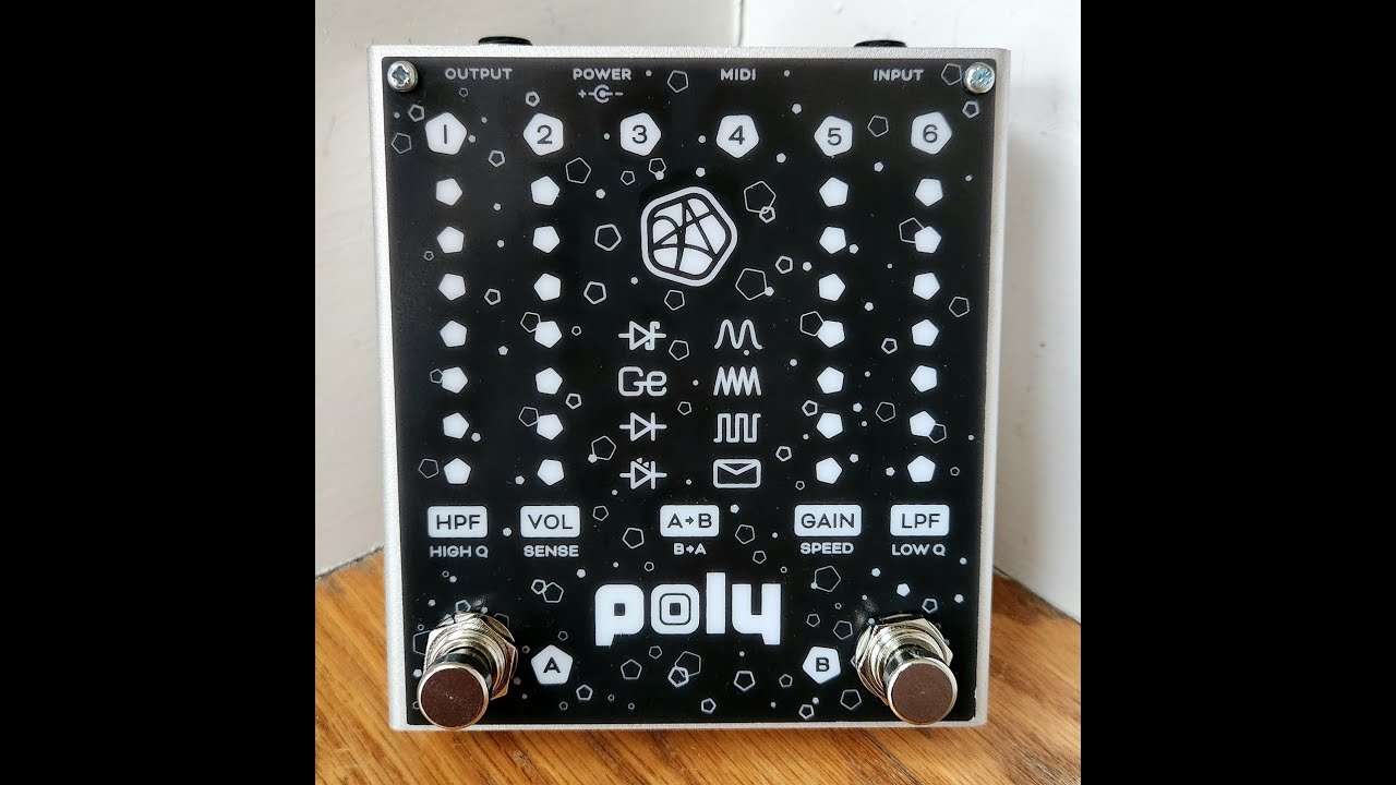 Poly Effects/Josh Smith Flat V Dual Overdrive Pedal - YouTube