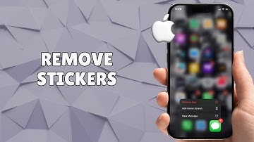 How To Remove Stickers From iPhone Keyboard