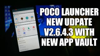 NEW POCO LAUNCHER UPDATE | NEW APP VAULT UPDATED | BIG BUGS FIXED | NOTIFICATIONS BADGES UPDATES screenshot 2