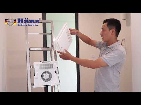 Video Hướng dẫn lắp đặt quạt mát âm trần Hans trên trần... - youtube