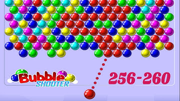 Bubble shooter game level 256 260