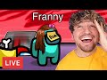 Jc Caylen Teaching Franny Arrieta How To Play Among Us - *FULL STREAM*