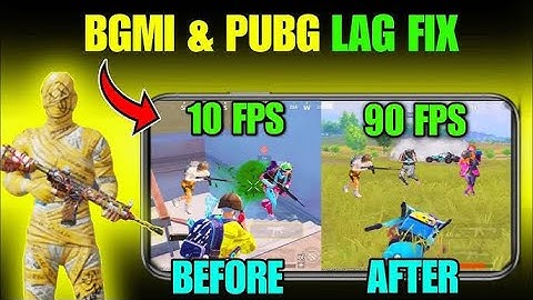 BGMI Fix Lag FPS Drops, Despinc & The Real Reason Behind It! |120FPS Desync Issues