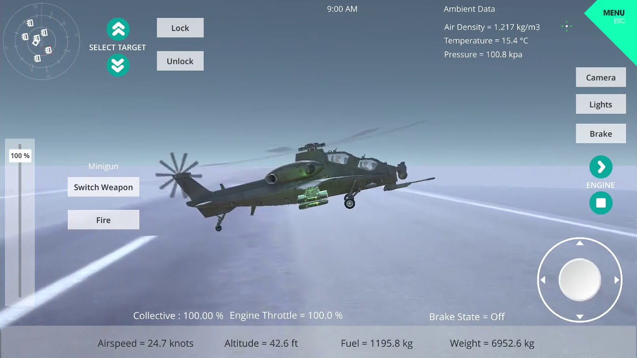 Silantro Unity3D Helicopter Simulator: Mobile FlightTest - YouTube