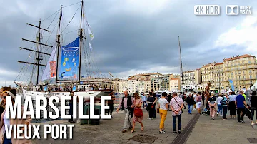 Où est situé le vieux port de Marseille ?