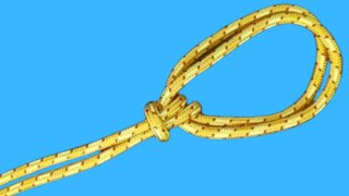 How To Easily Tie A Loop Based Knot Rope?
