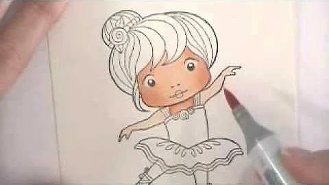 NEW Coloring Skin on Images with Copics