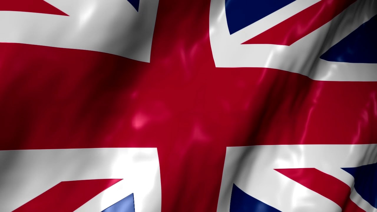 Bandera Ondeando de Reino Unido