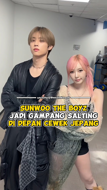 Sunwoo The Boyz Jadi Gampang Salting Di Depan Cewek Jepang #kpop #shorts