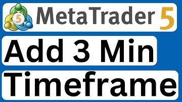 How to Add 3 Minutes Timeframe (M3) in MetaTrader 5 on PC/Laptop - Easy to Follow