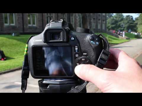 Using the the Canon EOS 1200d/Rebel T5 to film