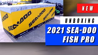 2021 SEA-DOO FISH PRO. UNBOXING.