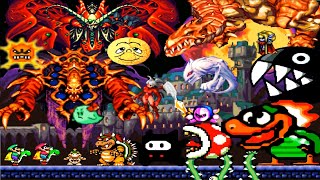 Brutal Mario HD: Super Kitiku Mario World: All Bosses Part 2