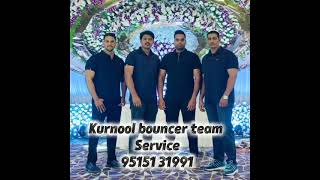 Kurnool Bouncer Services #bouncerteam #kurnoolservices #eventsecurity #weddingsecurity #vipsecurity