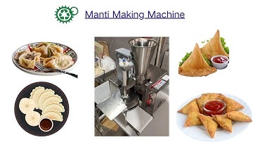 Professional Manti Dumpling Machine | Momo Machine | Khinkali Machine | Manti Making Machine #samosa
