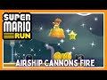 Super Mario Run World 2 4 Airship Cannons Fire Daisy 