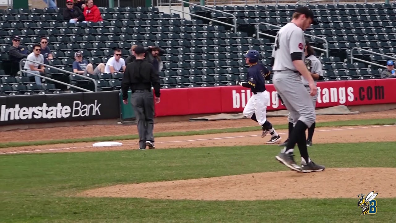 MSUB Baseball Wyatt Setian Highlights - 4/12-13/2019 - YouTube