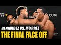 David Benavidez and David Morrell Nearly Clash in Intense Final Face-Off