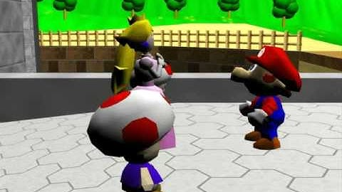 3D Animation Final Project - Super Mario 64 Ending