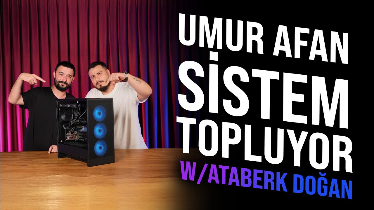 BU KADAR HIZLI SİSTEM TOPLANIR MI? ATABERK DOĞAN İLE UMUR AFAN GIGABYTE RX 9070'Lİ SİSTEM TOPLAMA
