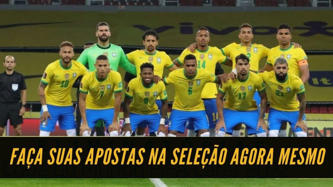 Brasil abre 2022 como favorito em sites de apostas ganhe ate 6x mais apostando na seleção