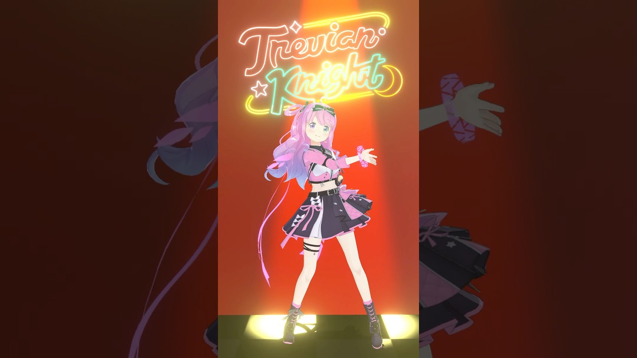 団長の「トレビアンナイト」踊ってみたのら🎵 #姫森ルーナ #白銀ノエル #hololive #shorts