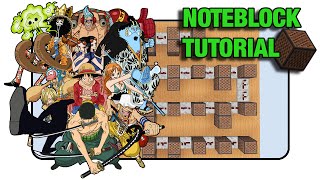 One Piece We Are Doorbell - Note Block Tutorial (Minecraft Xbox 360/One/Ps3/Ps4)