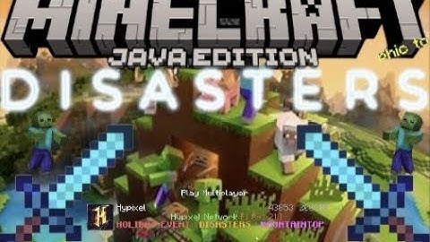 Minecraft Disasters - New Prototype Game on Hypixel