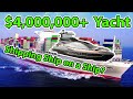 Shipping a $4,000,000+ YACHT on a Mega-Ship || Across the world in 40 days Life at Sea VLOG