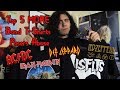 Top 5 MORE Metal/Rock Band T-Shirts Posers Wear