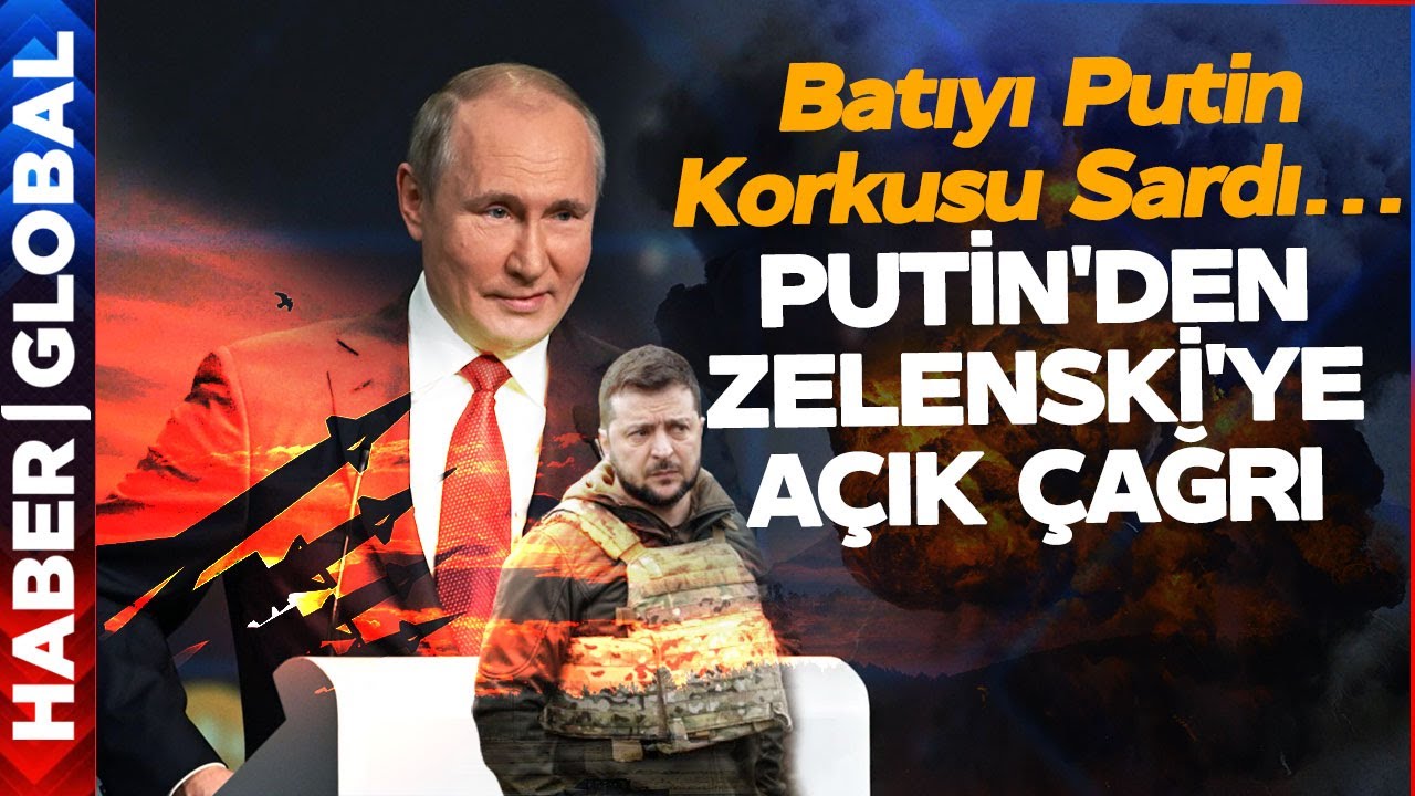 ⁣Ukrayna Rusya Savaşında Flaş Gelişme! Batıyı Putin Korkusu Sardı! Putin'den Zelenski'ye Ça