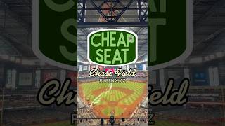 Cheap Seat: Chase Field, home of the Arizona Diamondbacks! #baseball #mlb #ballpark #dbacks