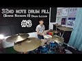 32nd note drum fill  drum lesson 3 bennie rodgers ii